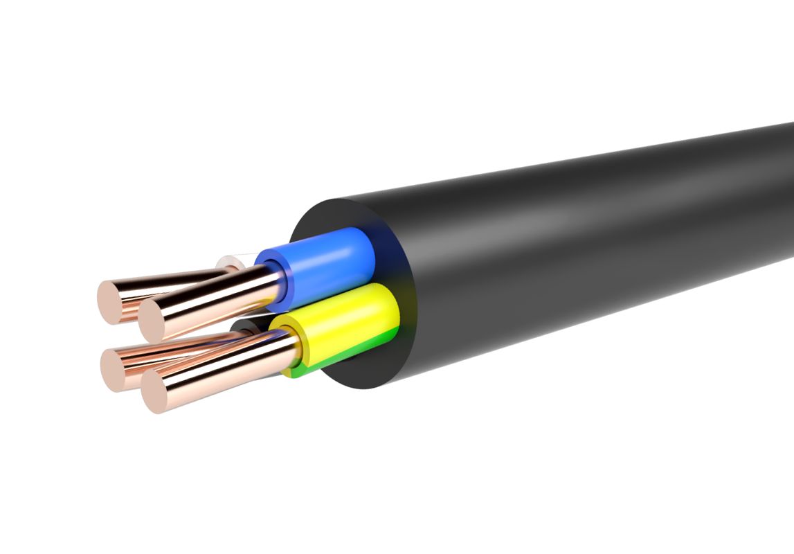 Кабель ВВГнг(А)-4*1,5 ок (РЕ)0,66 кВ