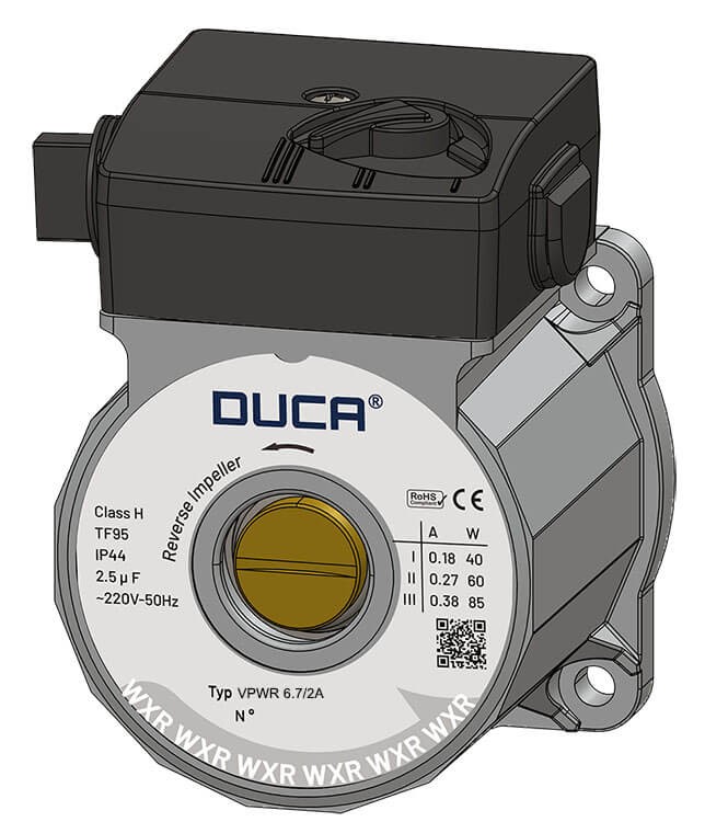 Насос циркуляционный Duca VPWR 6,7/2A (аналог Wilo INTVACL 15/5-2) 